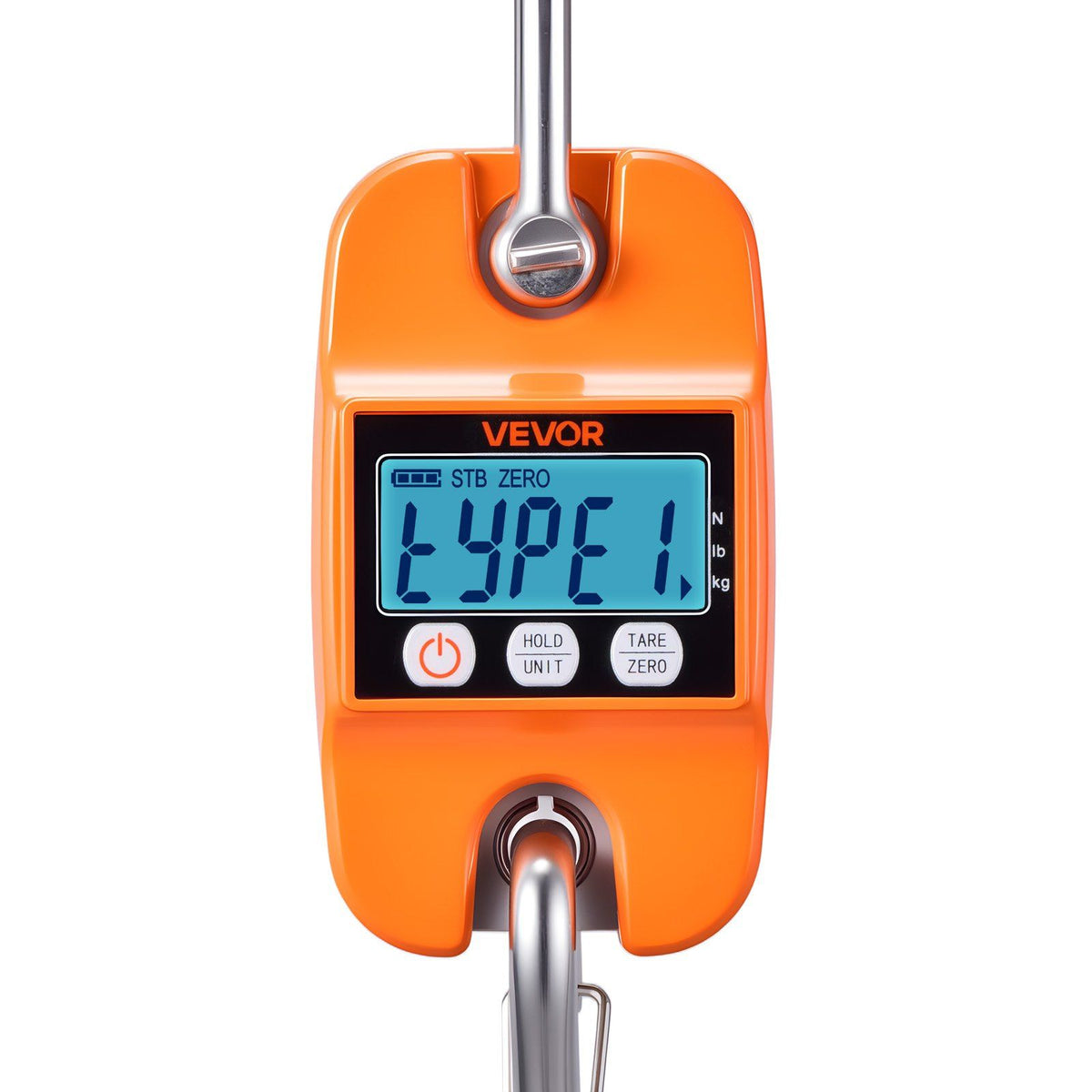 Digital Crane Scale, 880 lbs/400 kg Max Capacity, Handheld Hanging Scale with Cast Aluminum Case & LCD V952-QXDCDZK50GSL39EAN001V9
