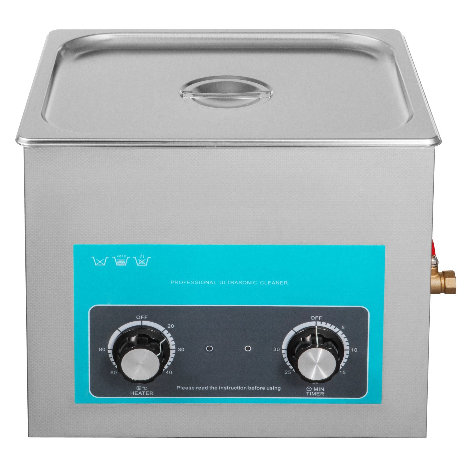 Ultrasonic Jewelry Cleaner with Heater Timer for Cleaning Eyeglass Rings Dentures Music Instruments V952-QXJ10LXNS00000001V3