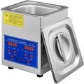 Ultrasonic Cleaner 1.3 L Ultrasonic Parts Cleaner with Heater Timer, V952-QXJ1.3LCSB0000001V3