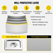 Ultrasonic Cleaner 1.3 L Ultrasonic Parts Cleaner with Heater Timer, V952-QXJ1.3LCSB0000001V3