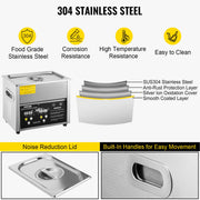 Digital Ultrasonic Cleaner 3L Ultrasonic Cleaning Machine 220V 50kHz Sonic Cleaner Machine 304 Stainless V952-QXJ3LNXMHMBAC0001V3