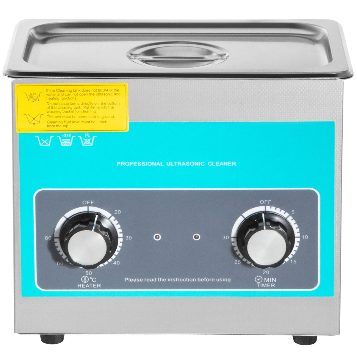 Knob Ultrasonic Cleaner 3L 40kHz Ultrasonic Cleaning Machine Knob Control Sonic Cleaner 304 Stainless Steel V952-QXJSXNQXJ3L000001V3
