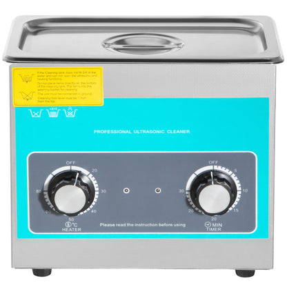 Knob Ultrasonic Cleaner 3L 40kHz Ultrasonic Cleaning Machine Knob Control Sonic Cleaner 304 Stainless Steel V952-QXJSXNQXJ3L000001V3
