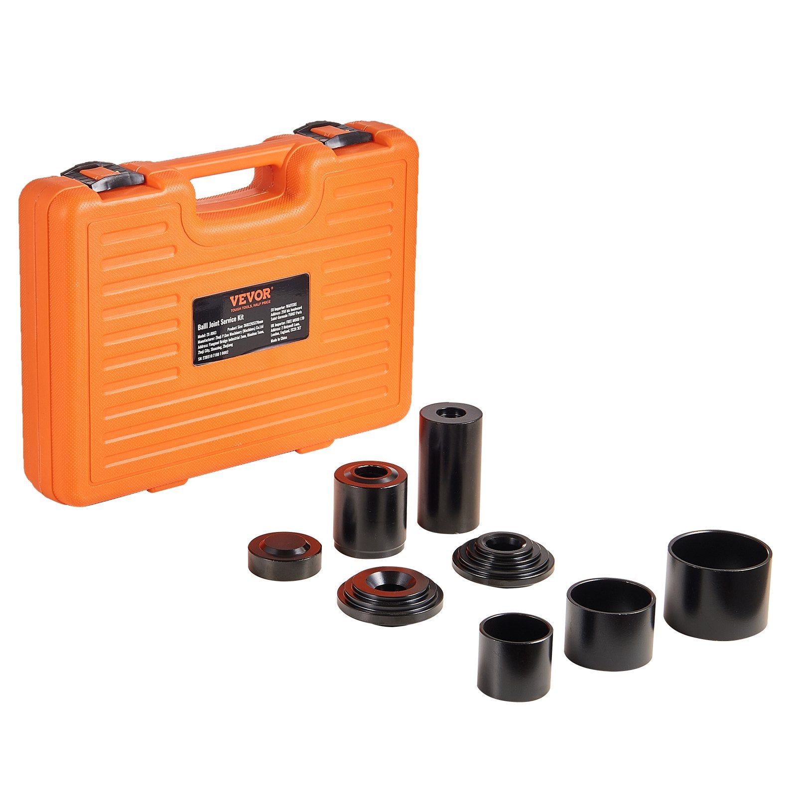 Ball Joint Press Kit, 10 pcsTool Kit, C-press Ball joint Remove and Install Tools, for Most 2WD and 4WD Cars, V952-QXJTYLJTJJZXDHJPLV0