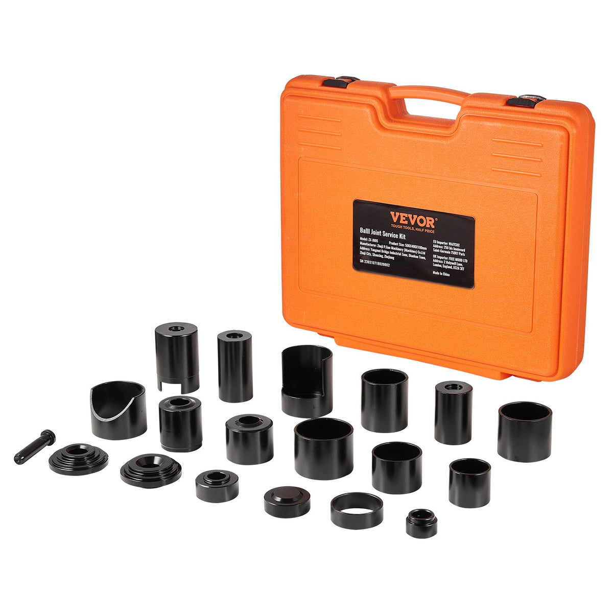 Ball Joint Press Kit, 21 pcs Tool Kit, C-press Ball joint Remove and Install Tools, for Most 2WD and 4WD V952-QXJTYLJTJJZXDUP3KV0