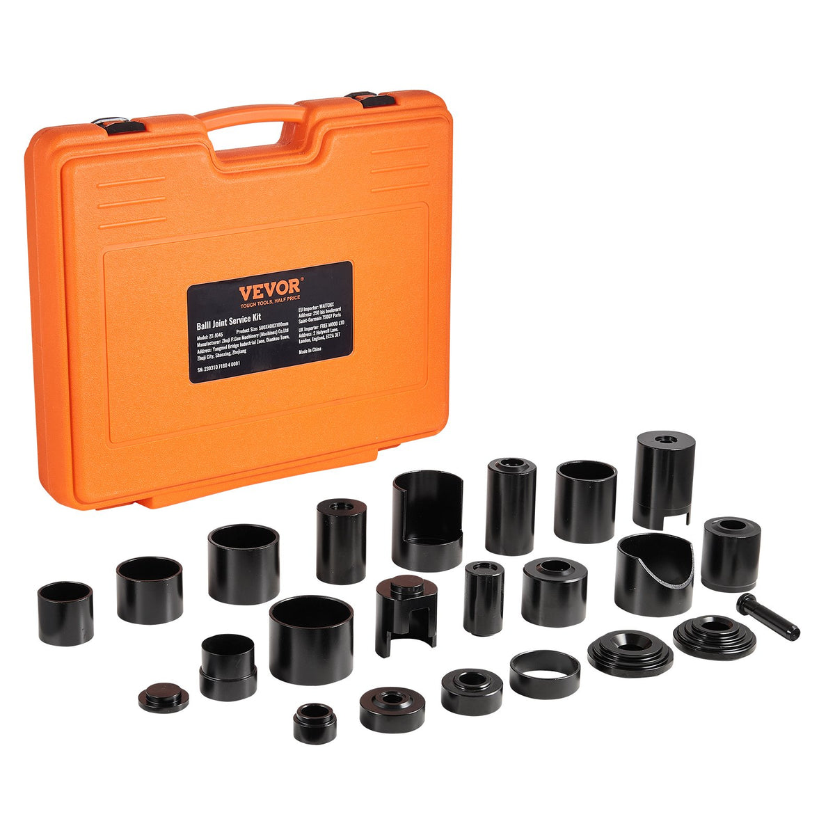 Ball Joint Press Kit, 25 pcsTool Kit, C-press Ball joint Remove and Install Tools, for Most 2WD and 4WD Cars, V952-QXJTYLJTJZXDGG6APV0