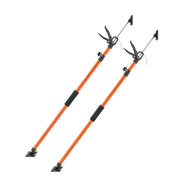 Cabinet Jack Support Pole, 2-Pack, 116-290 cm Steel Telescopic Quick Support Rod, Adjustable 3rd Hand System V952-QXKSCG2PCS45I1VOG001V0