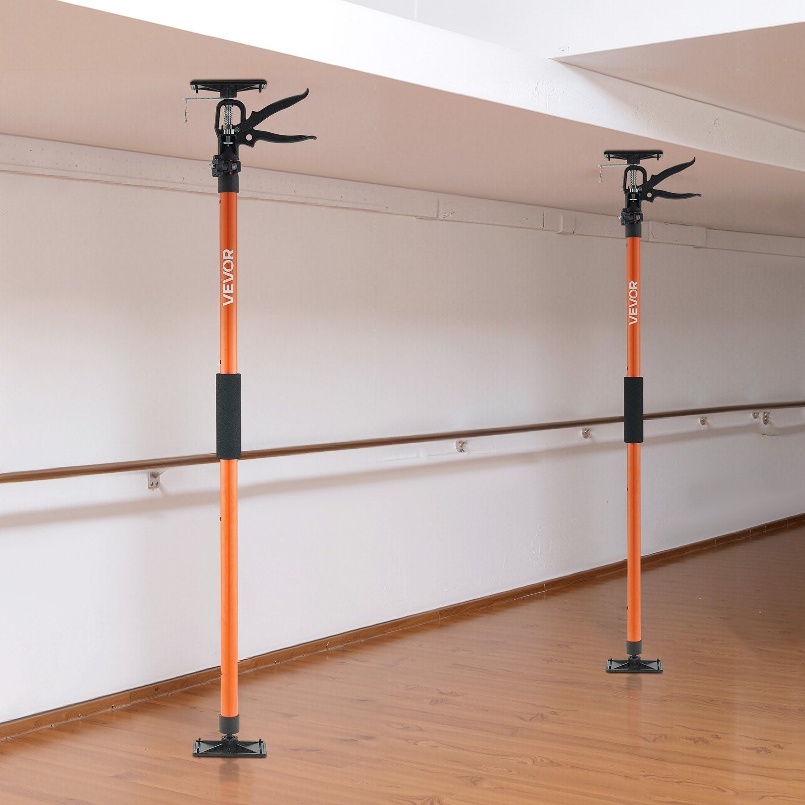 Cabinet Jack Support Pole, 2-Pack, 116-290 cm Steel Telescopic Quick Support Rod, Adjustable 3rd Hand System V952-QXKSCG2PCS45I1VOG001V0