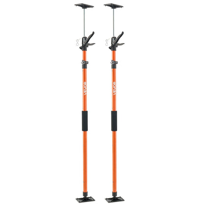 Cabinet Jack Support Pole, 2-Pack, 116-290 cm Steel Telescopic Quick Support Rod, Adjustable 3rd Hand System V952-QXKSCG2PCS45I1VOG001V0