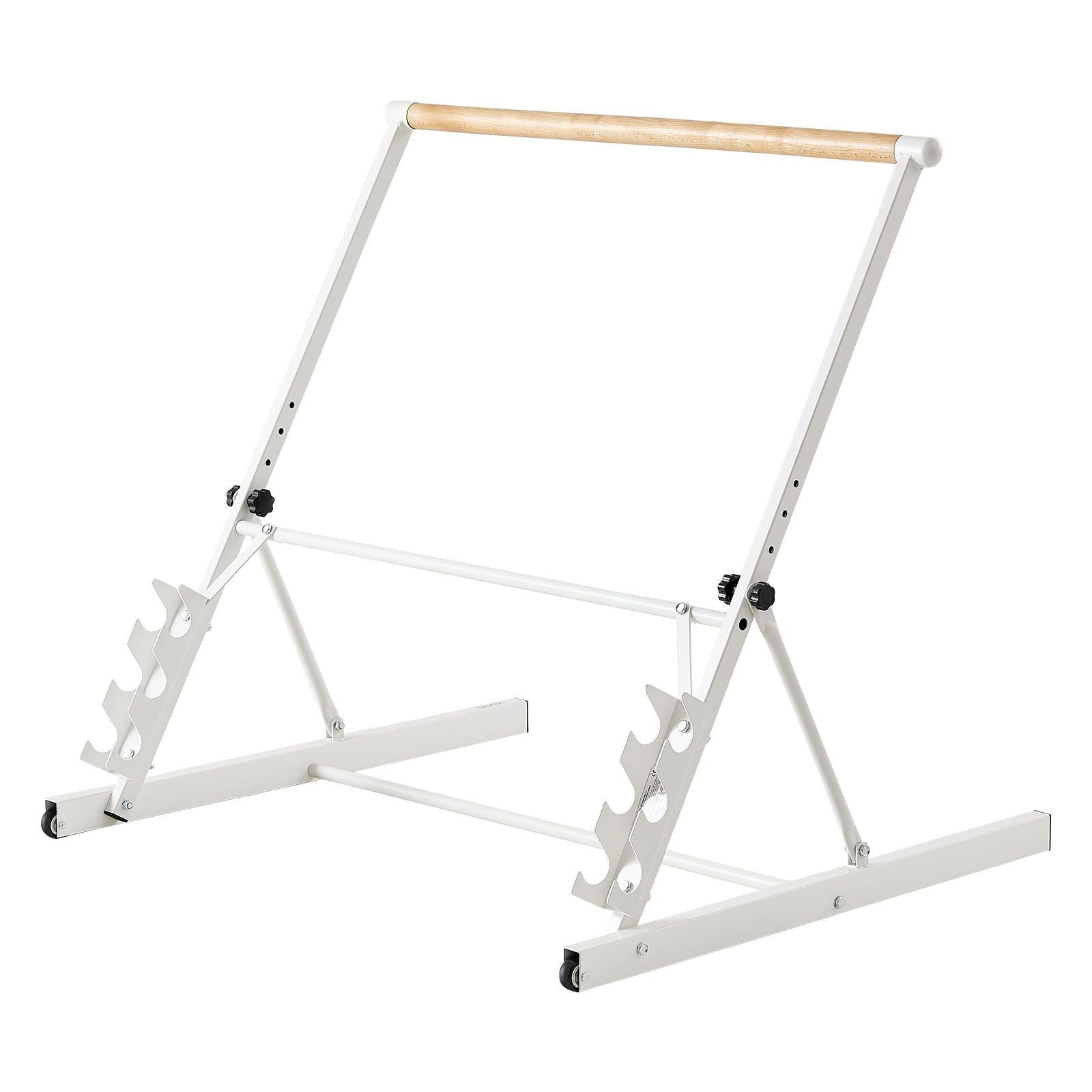 Ballet Barre, Freestanding Portable Barre Bar, Home Fitness Exercise Equipment for Abs, Arms, Strength, and V952-QXLDBLWG1GHG5HME3001V0