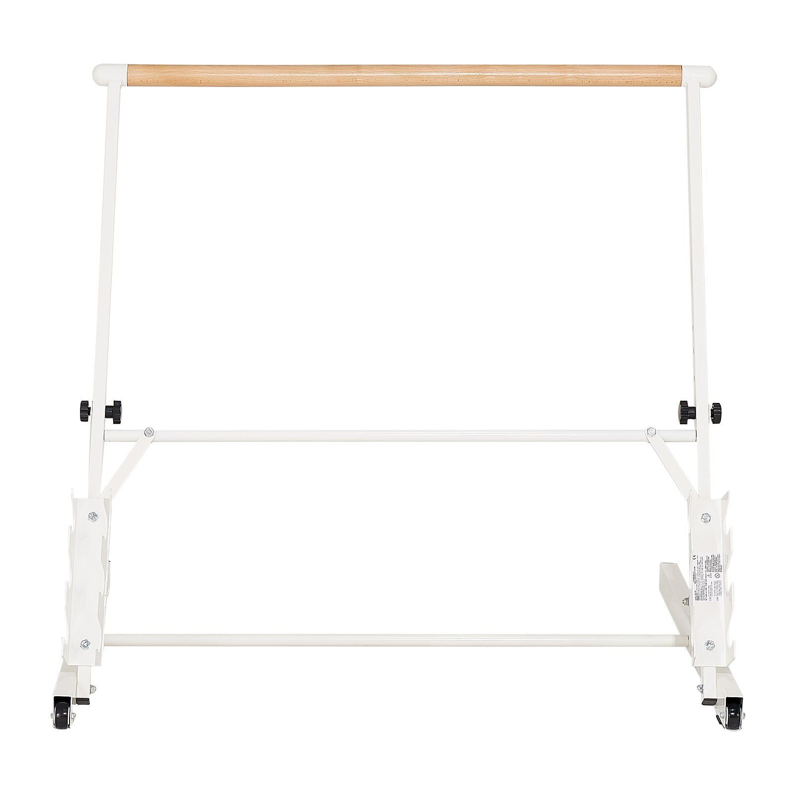 Ballet Barre, Freestanding Portable Barre Bar, Home Fitness Exercise Equipment for Abs, Arms, Strength, and V952-QXLDBLWG1GHG5HME3001V0
