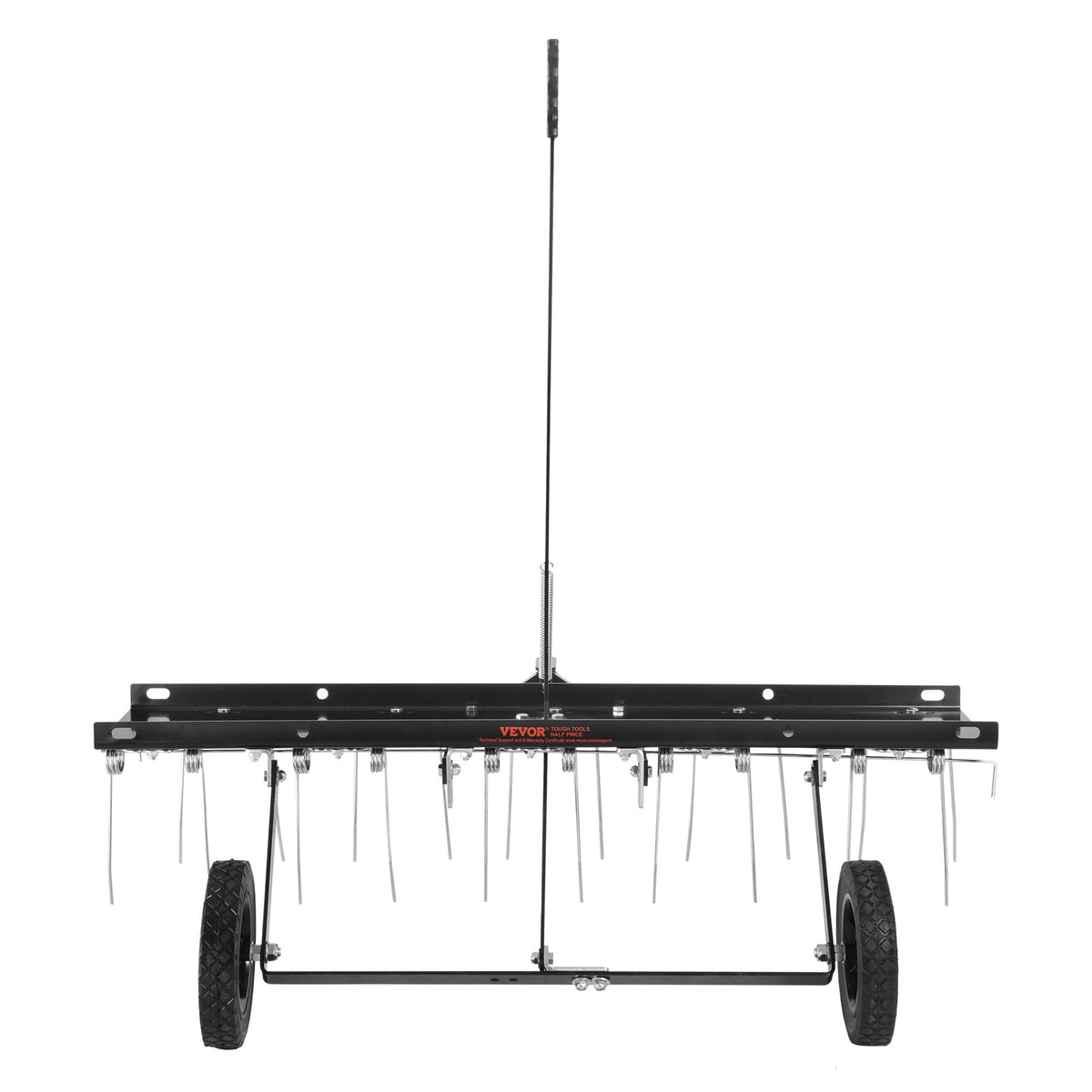 Tow Behind Dethatcher, 1015mm Tow Dethatcher with 20 Spring Steel Tines, Lawn Dethatcher Rake for ATV or V952-QXSCJDHC40QYY2E4BV0