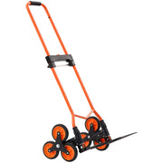 Stair Climbing Cart, 54 kg Stair-Climbing Capacity, Portable Folding Trolley Cart with Telescoping Handle, 6 V952-QXTCSPLCHJG23BKCT001V0