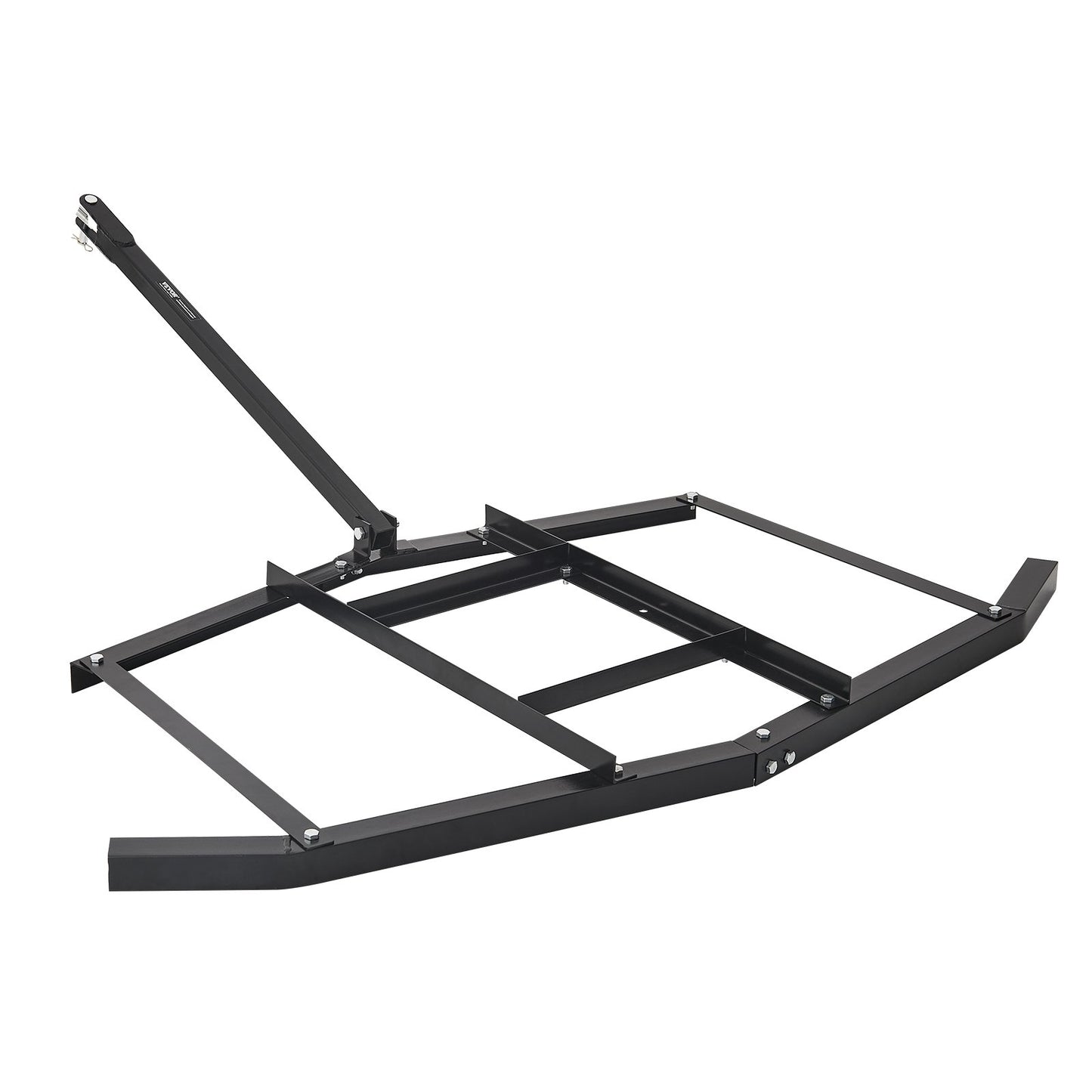 Drag Harrow, 66" Width Tow Behind Drag Harrow, Q235 Steel Driveway Grader with Adjustable Bars & Pin Hitch, V952-QYP66INCHESQIYRIOV0