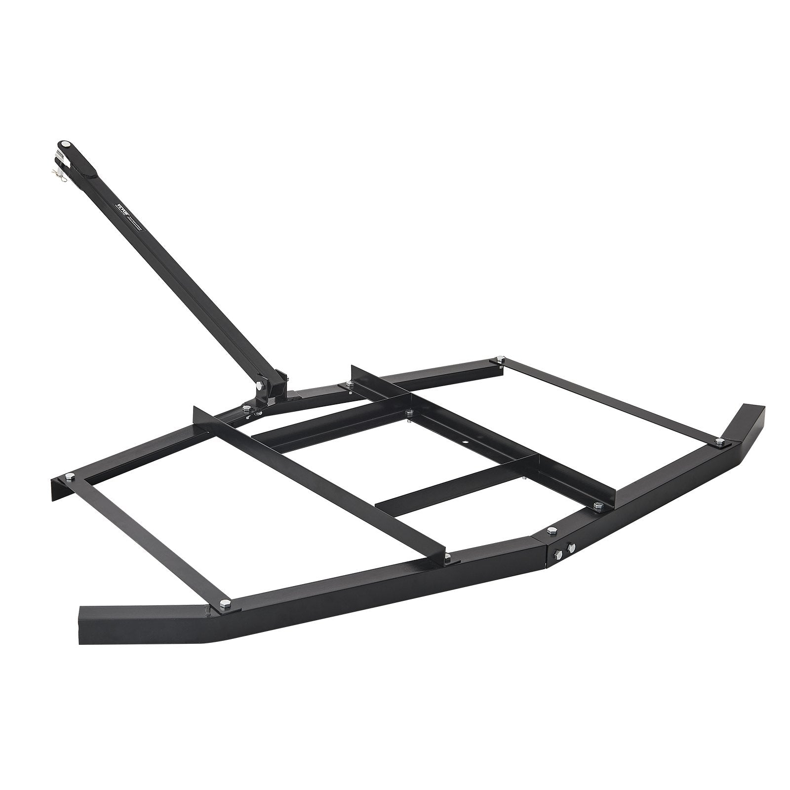 Drag Harrow, 66" Width Tow Behind Drag Harrow, Q235 Steel Driveway Grader with Adjustable Bars & Pin Hitch, V952-QYP66INCHESQIYRIOV0