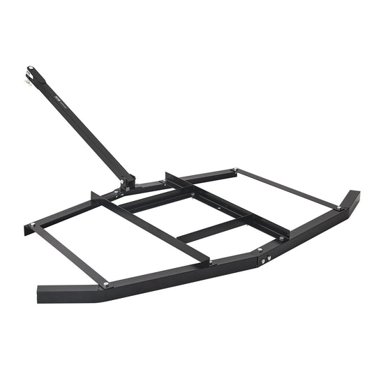 Drag Harrow, 66" Width Tow Behind Drag Harrow, Q235 Steel Driveway Grader with Adjustable Bars & Pin Hitch, V952-QYP66INCHESQIYRIOV0