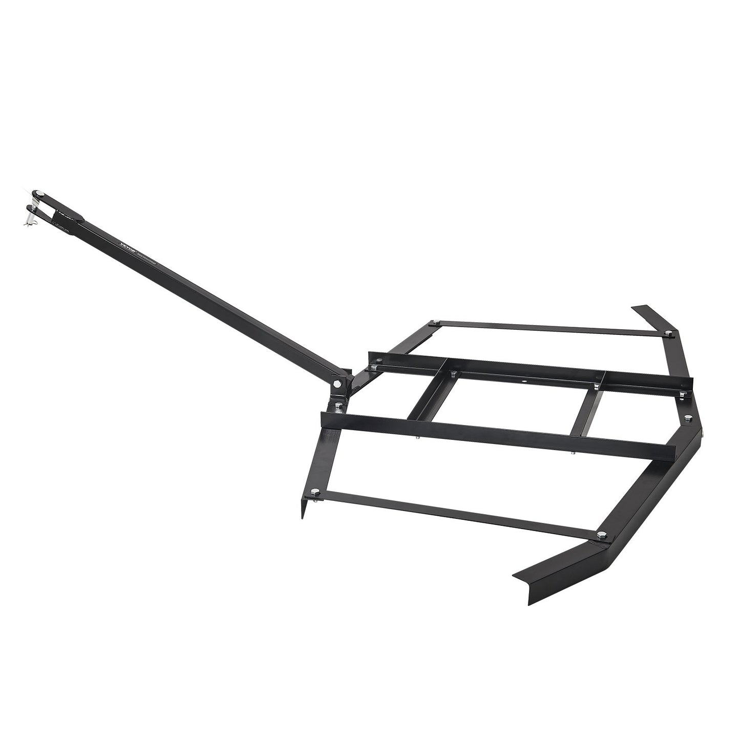 Drag Harrow, 66" Width Tow Behind Drag Harrow, Q235 Steel Driveway Grader with Adjustable Bars & Pin Hitch, V952-QYP66INCHESQIYRIOV0