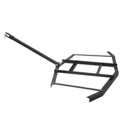 Drag Harrow, 66" Width Tow Behind Drag Harrow, Q235 Steel Driveway Grader with Adjustable Bars & Pin Hitch, V952-QYP66INCHESQIYRIOV0