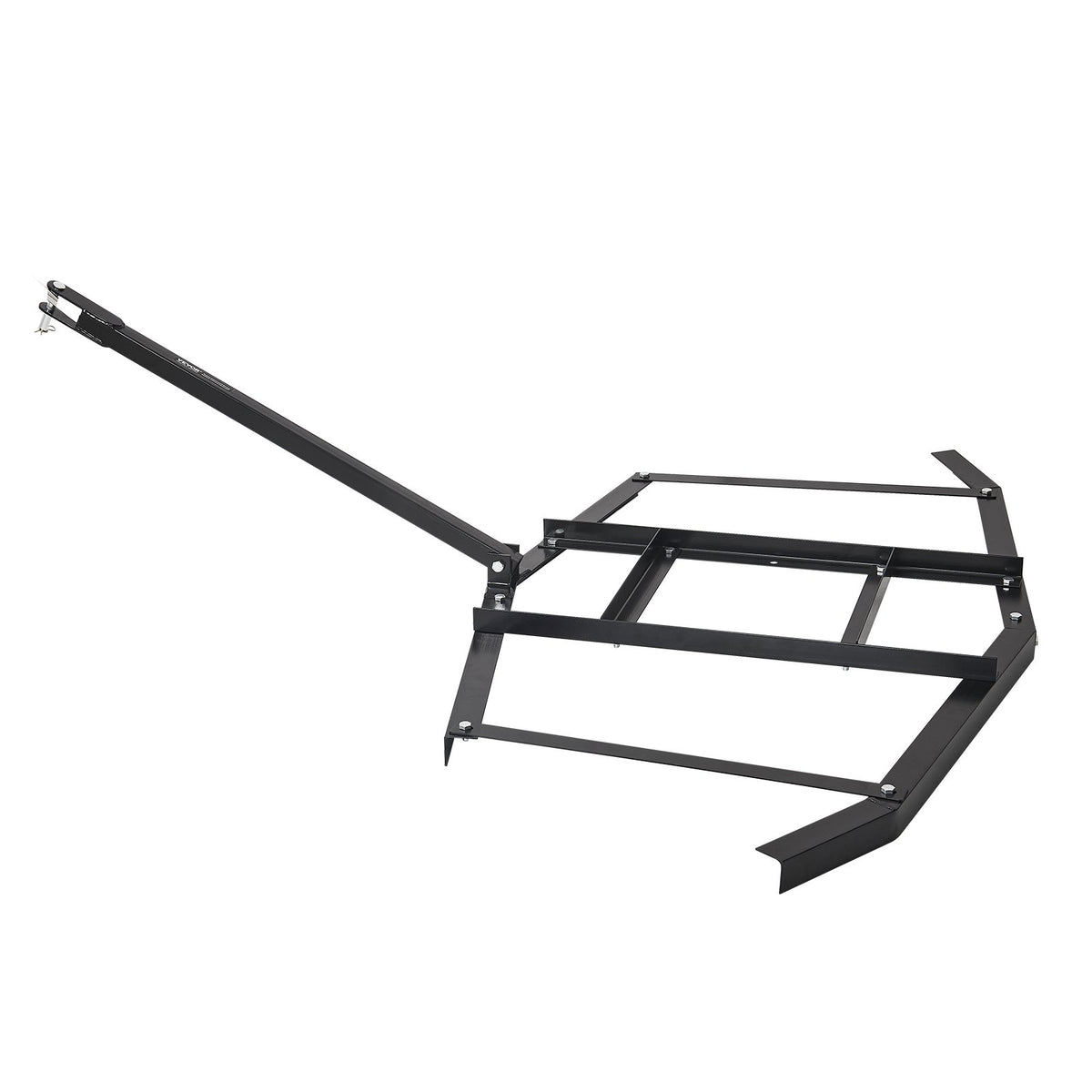 Drag Harrow, 66" Width Tow Behind Drag Harrow, Q235 Steel Driveway Grader with Adjustable Bars & Pin Hitch, V952-QYP66INCHESQIYRIOV0