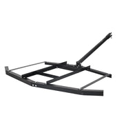 Drag Harrow, 66" Width Tow Behind Drag Harrow, Q235 Steel Driveway Grader with Adjustable Bars & Pin Hitch, V952-QYP66INCHESQIYRIOV0