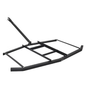 Drag Harrow, 74" Width Tow Behind Drag Harrow, Q235 Steel Driveway Grader with Adjustable Bars & Pin Hitch, V952-QYP74INCHESQZ4JIFV0