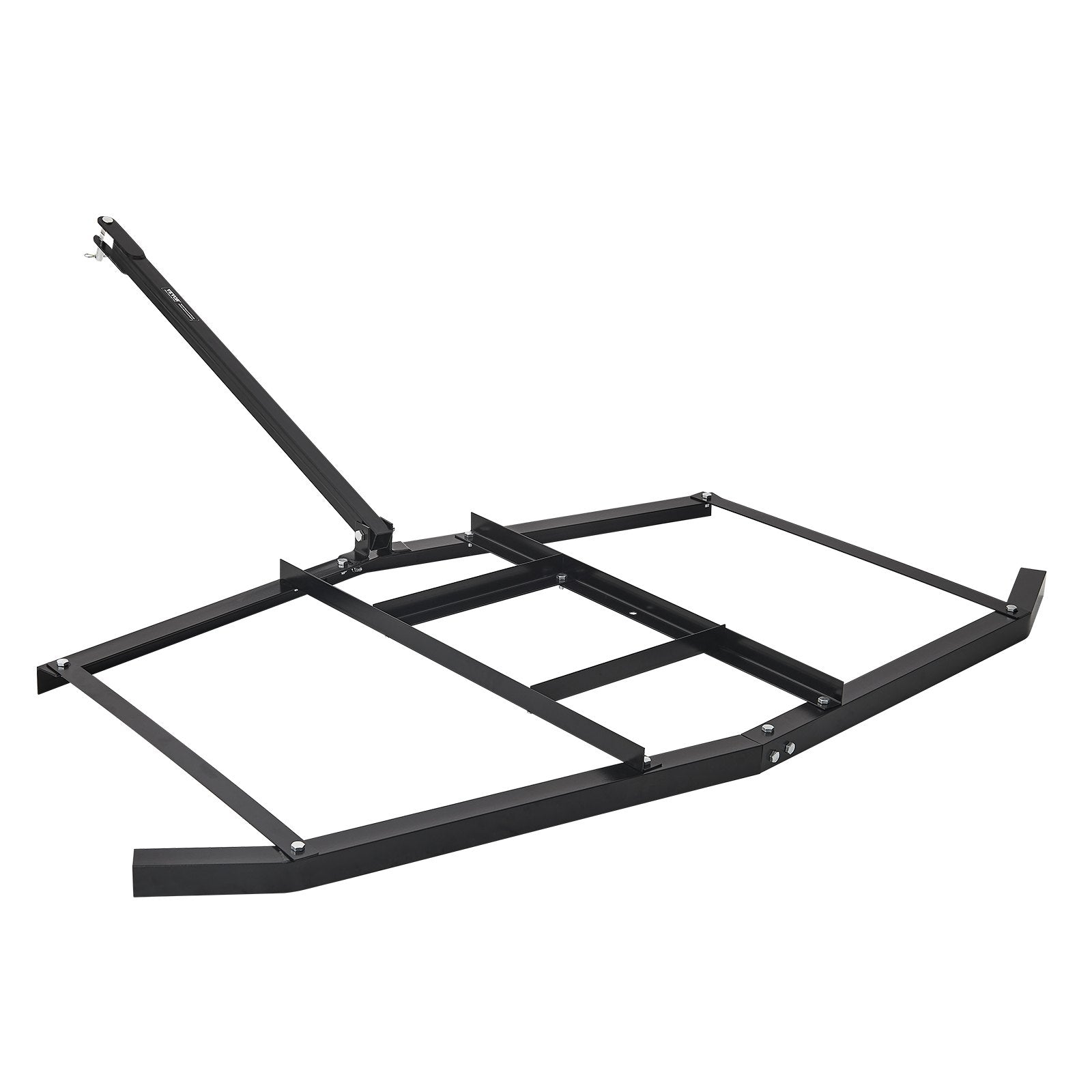 Drag Harrow, 74" Width Tow Behind Drag Harrow, Q235 Steel Driveway Grader with Adjustable Bars & Pin Hitch, V952-QYP74INCHESQZ4JIFV0