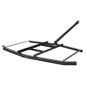 Drag Harrow, 74" Width Tow Behind Drag Harrow, Q235 Steel Driveway Grader with Adjustable Bars & Pin Hitch, V952-QYP74INCHESQZ4JIFV0