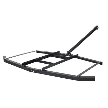 Drag Harrow, 74" Width Tow Behind Drag Harrow, Q235 Steel Driveway Grader with Adjustable Bars & Pin Hitch, V952-QYP74INCHESQZ4JIFV0