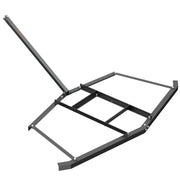 Driveway Drag, 76.57" Width Tow Behind Drag Harrow, Q235 Steel Driveway Grader with Adjustable Bars, Support V952-QYPQYP74INCH4BO1ZV0