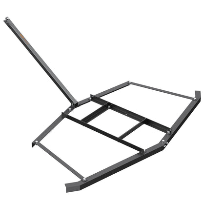 Driveway Drag, 76.57" Width Tow Behind Drag Harrow, Q235 Steel Driveway Grader with Adjustable Bars, Support V952-QYPQYP74INCH4BO1ZV0