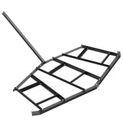 Driveway Drag, 84" Width Tow Behind Drag Harrow, Q235 Steel Driveway Grader with Adjustable Bars, Support up V952-QYPQYP84INCHPS1WAV0