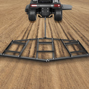 Driveway Drag, 84" Width Tow Behind Drag Harrow, Q235 Steel Driveway Grader with Adjustable Bars, Support up V952-QYPQYP84INCHPS1WAV0
