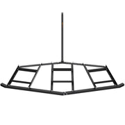 Driveway Drag, 84" Width Tow Behind Drag Harrow, Q235 Steel Driveway Grader with Adjustable Bars, Support up V952-QYPQYP84INCHPS1WAV0