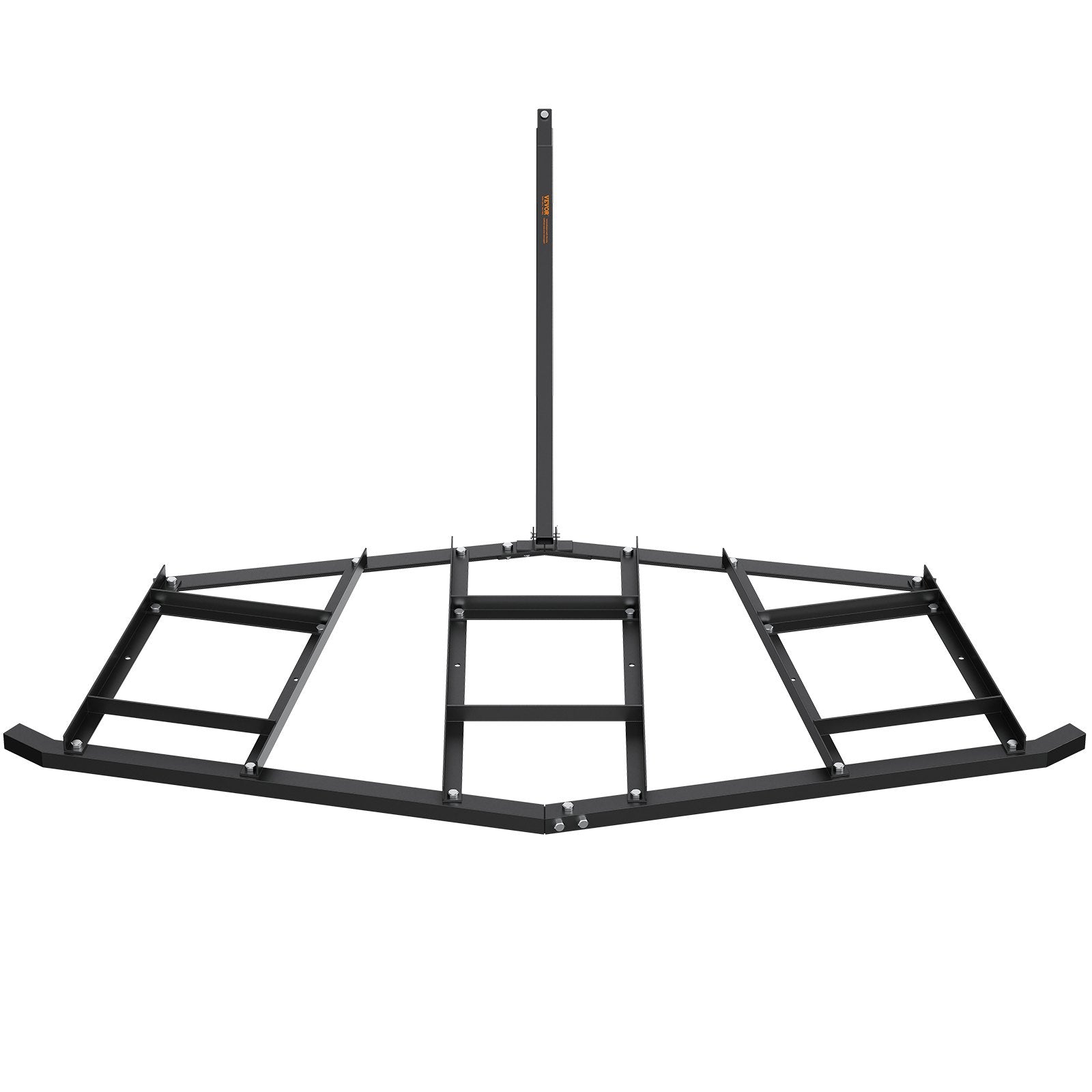 Driveway Drag, 84" Width Tow Behind Drag Harrow, Q235 Steel Driveway Grader with Adjustable Bars, Support up V952-QYPQYP84INCHPS1WAV0