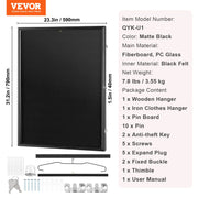 Jersey Display Frame Case, 590 x 790 x 40 mm, Large Lockable Sport Jersey Shadow Box with 98% UV Protection V952-QYZSKJZX233356UORV0
