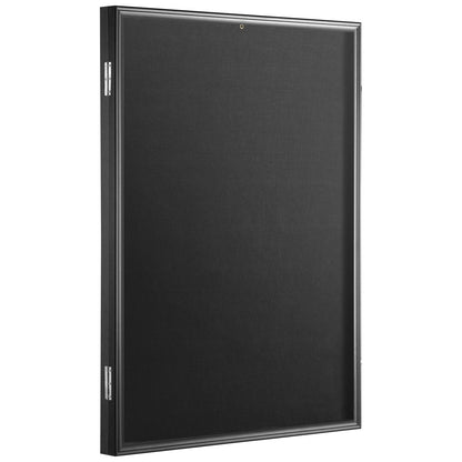Jersey Display Frame Case, 610 x 812 x 40 mm, Large Lockable Sport Jersey Shadow Box with 98% UV Protection V952-QYZSKJZX243221LDLV0
