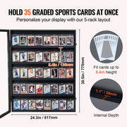 35 Graded Sports Card Display Case, 617 x 775 x 55 mm, Baseball Card Display Frame with 98% UV Protection V952-QYZSKJZX24338KR8ZV0