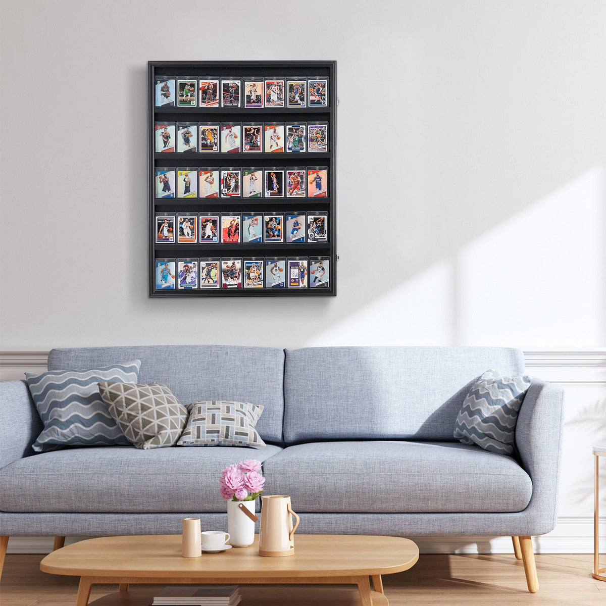 35 Graded Sports Card Display Case, 617 x 775 x 55 mm, Baseball Card Display Frame with 98% UV Protection V952-QYZSKJZX24338KR8ZV0