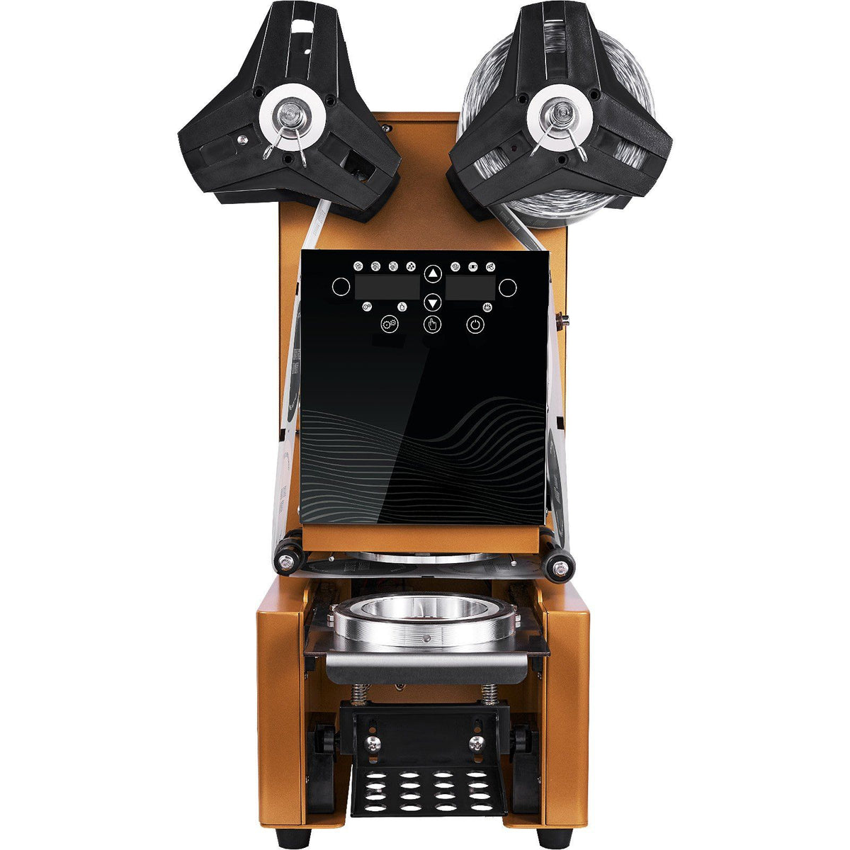 Fully Automatic Cup Sealing Machine, 500-650 Cups/H, Cup Sealer Machine for 190 mm Tall & 90/95 mm Cup, V952-QZDNCFKJJQZD03C9W001V3