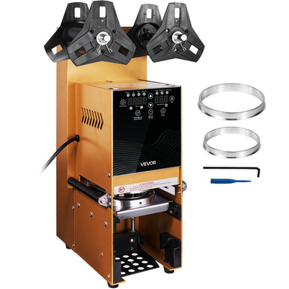 Fully Automatic Cup Sealing Machine, 500-650 Cups/H, Cup Sealer Machine for 180 mm Tall & 90/95 mm Cup, V952-QZDNCFKJJQZDF84BO001V3