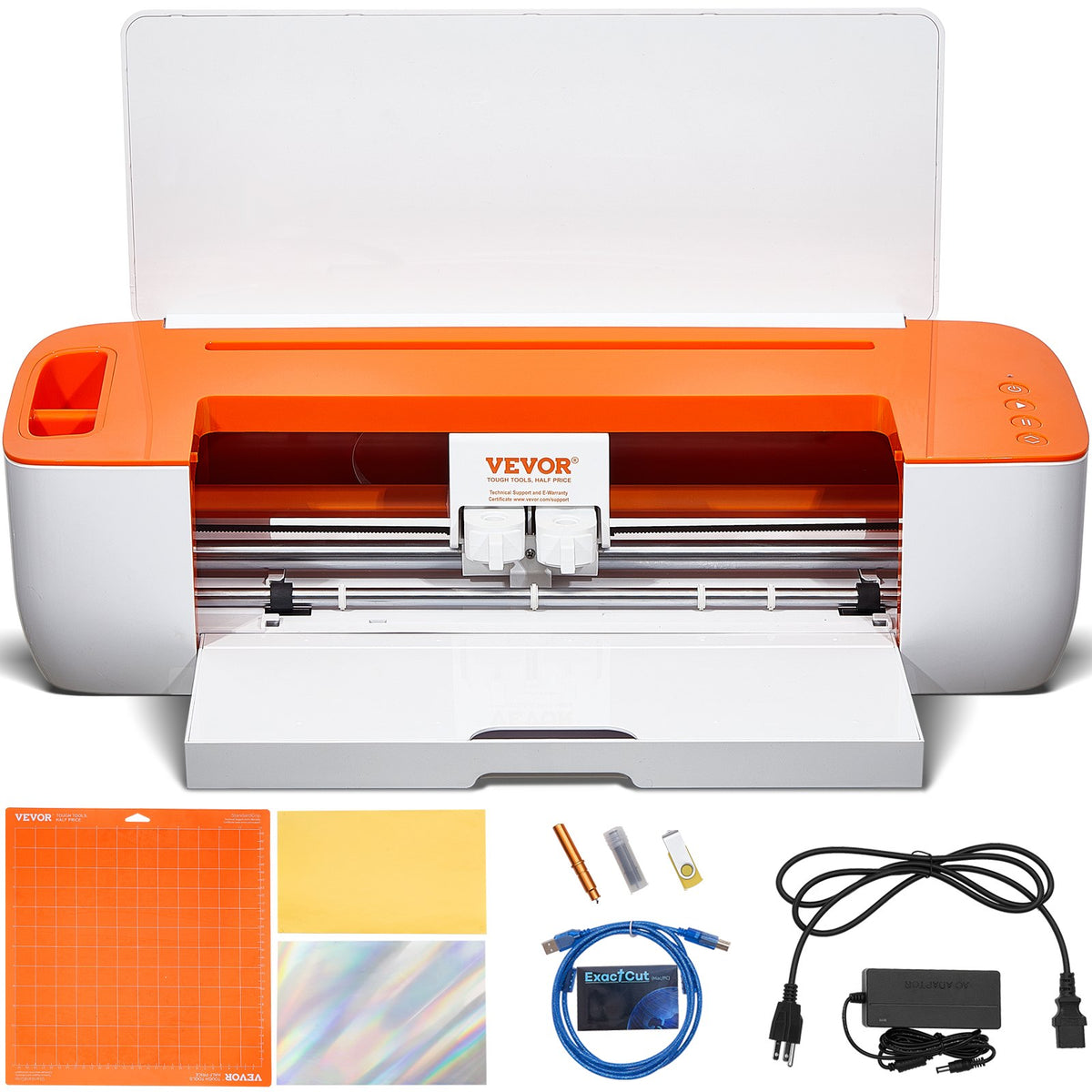 Vinyl Cutter Machine, Bluetooth Connectivity DIY Cutting Machine, Compatible with iOS, Android, Windows and V952-QZDTSKZJLYKZDNA00V3
