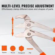 Pliers Set, 8-Piece, High Carbon Steel, 30.5cm/25.4cm/20.3cm Groove Joint Pliers, 20.3cm Linesman's Pliers, V952-QZZT612INCH86GK4UV0