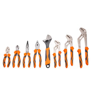 Pliers Set, 8-Piece, High Carbon Steel, 30.5cm/25.4cm/20.3cm Groove Joint Pliers, 20.3cm Linesman's Pliers, V952-QZZT612INCH86GK4UV0