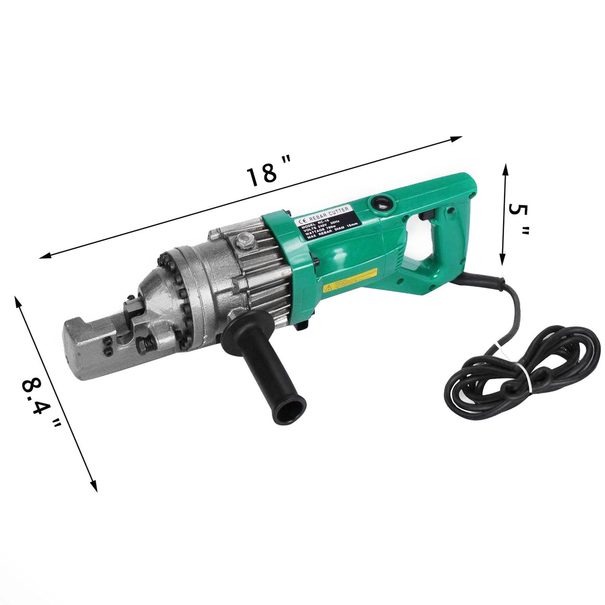 Electric Rebar Cutter 16mm Reo Steel Cutter Concrete Construction V952-RC-16BXSGJQDJ0001V3