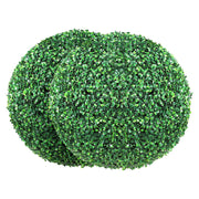 Artificial Topiaries Boxwood Trees, (2 Pieces), Ball-Shape Faux Topiaries Plant, All-year Green Feaux Plant V952-RGZWXJQ20YC04FIJEV0