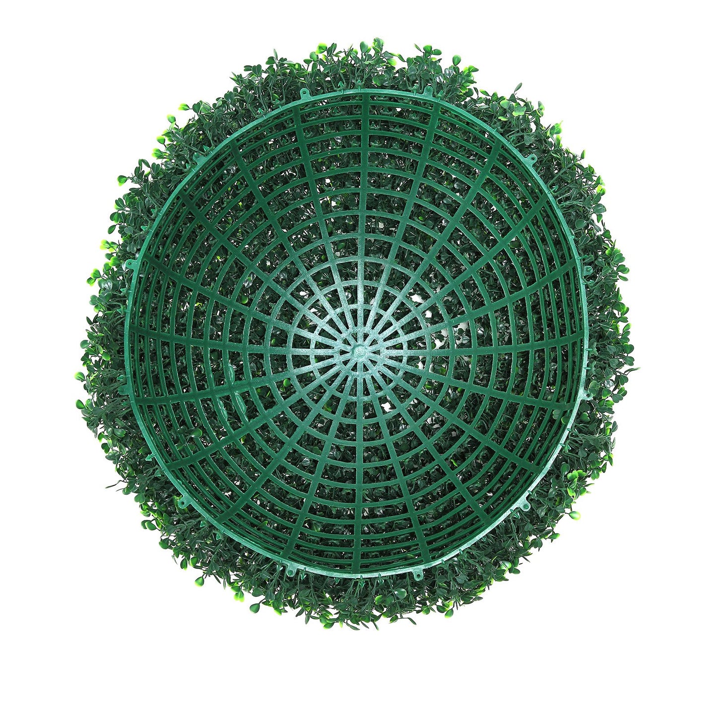 Artificial Topiaries Boxwood Trees, (2 Pieces), Ball-Shape Faux Topiaries Plant, All-year Green Feaux Plant V952-RGZWXJQ20YC04FIJEV0