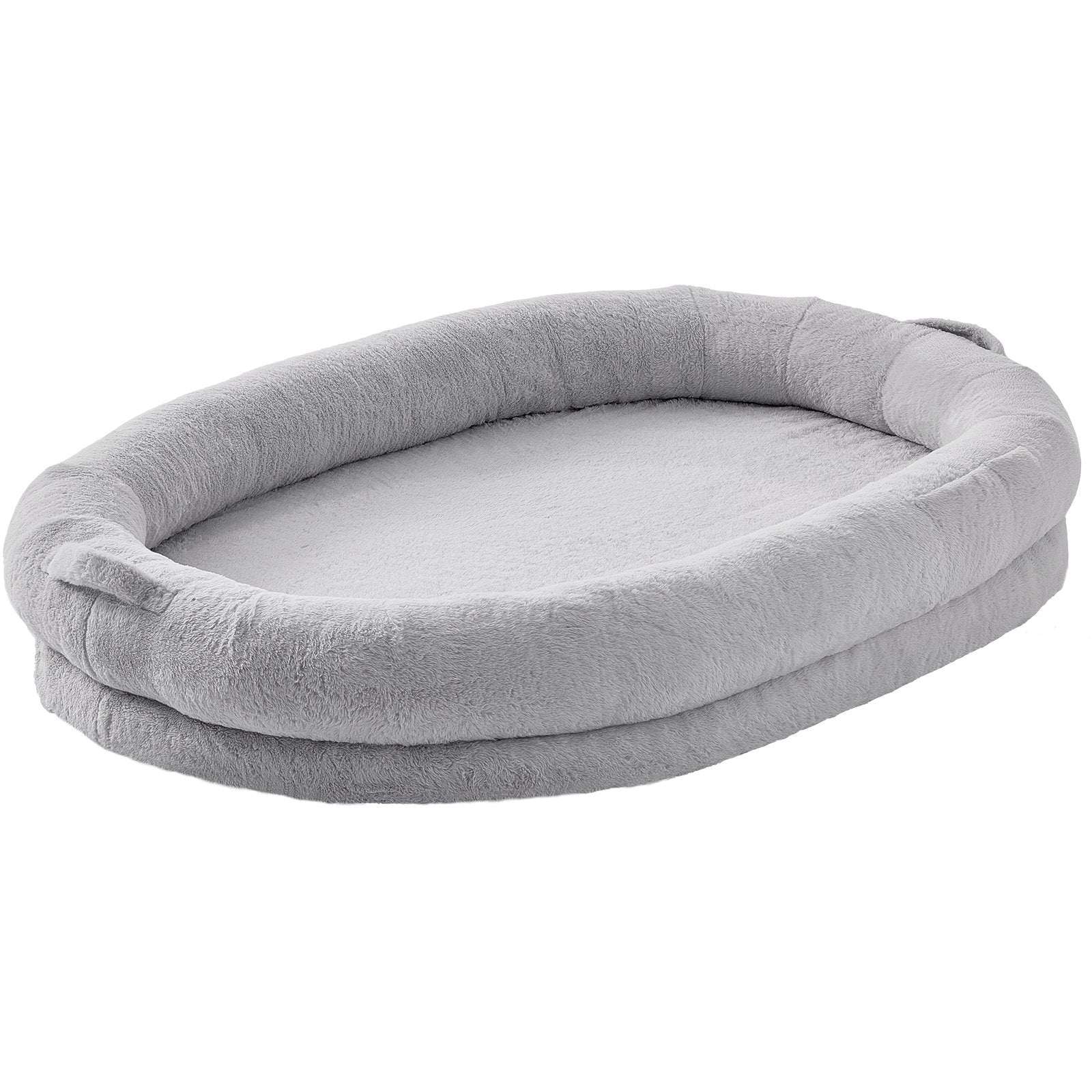 Human Dog Bed 1825x1220x254 mm Human Size Dog Bed Washable Faux Rabbit Fur V952-RLGCQBWTYXDMG98O7V0