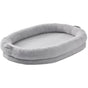 Human Dog Bed 1825x1220x254 mm Human Size Dog Bed Washable Faux Rabbit Fur V952-RLGCQBWTYXDMG98O7V0