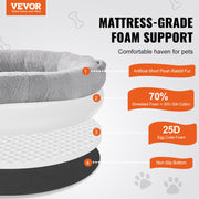 Human Dog Bed 1825x1220x254 mm Human Size Dog Bed Washable Faux Rabbit Fur V952-RLGCQBWTYXDMG98O7V0