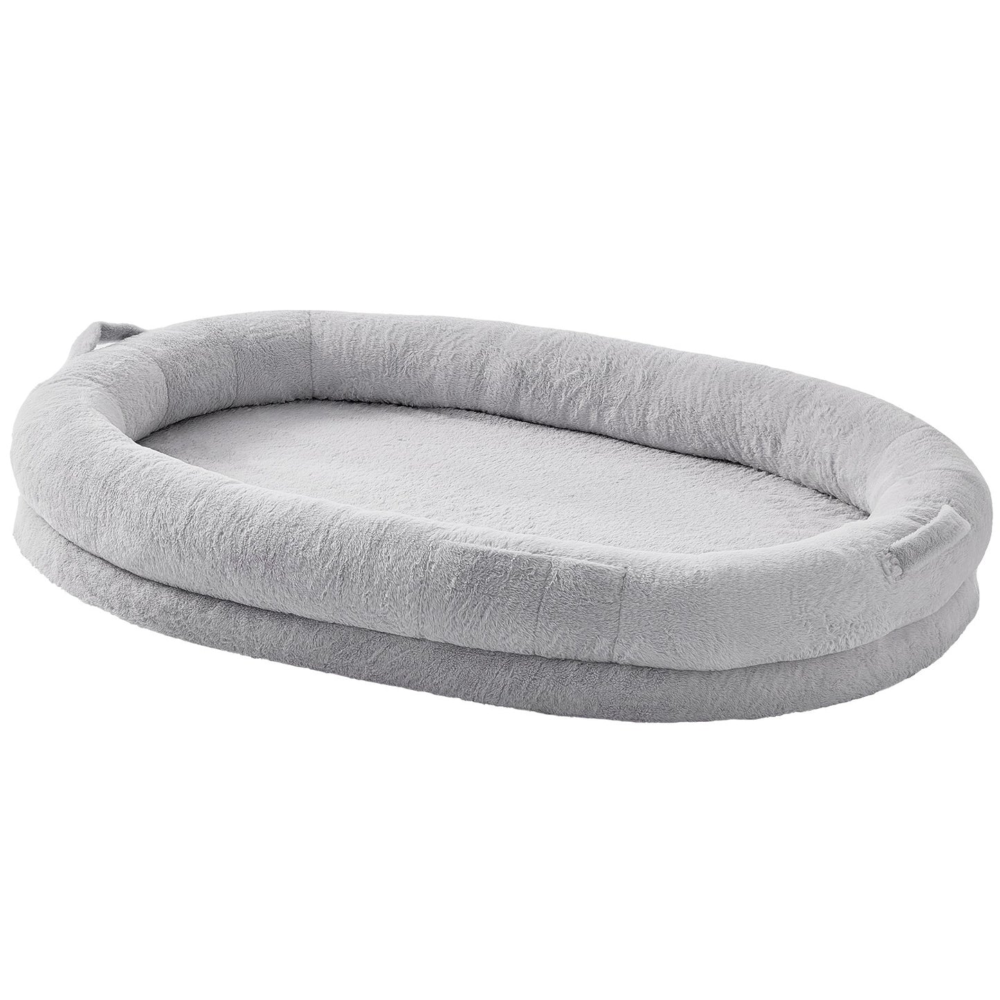 Human Dog Bed 1825x1220x254 mm Human Size Dog Bed Washable Faux Rabbit Fur V952-RLGCQBWTYXDMG98O7V0